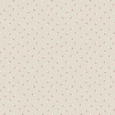 Papel pintado de dibujo pequeño en color beige Petite Cherie 7780