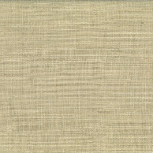 Papel pintado de símil fibras naturales en color verde Mapari 25876