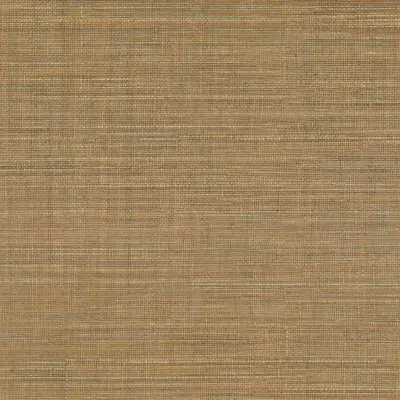 Papel pintado de símil fibras naturales en color marrón Mapari 25877
