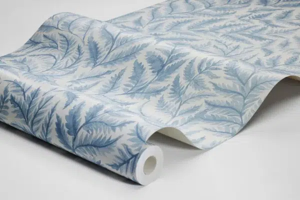 Papel pintado de hojas en color beige Ferns 7789 - Imagen 8