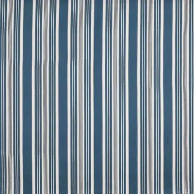 Tela de rayas en color azul Faial Indigo TFAIIND