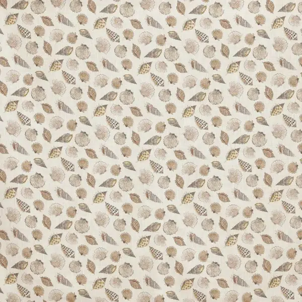 Tela de conchas en color beige Graciosa Arena TGRAARE
