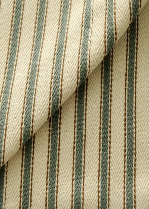 Tela de rayas en color beige Sao Miguel Arena TSAOMARE - Imagen 6