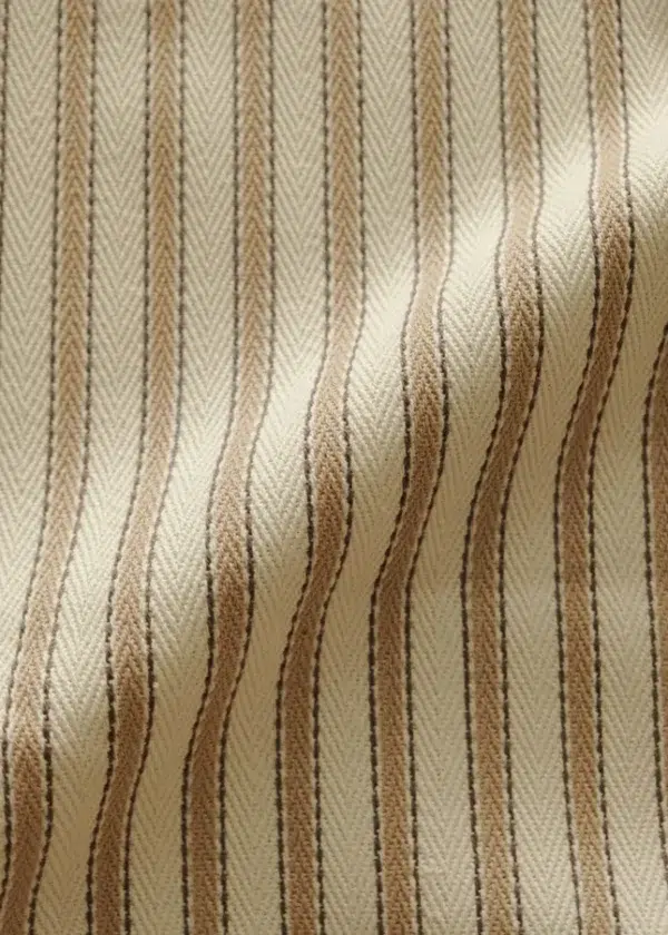 Tela de rayas en color beige Sao Miguel Arena TSAOMARE - Imagen 17
