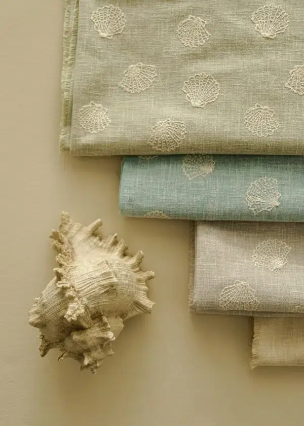 Tela de conchas en color azul Sta Maria Aqua TSTAAQU - Imagen 19