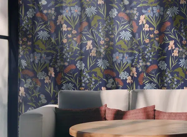 Papel pintado de estampado floral multicolor Sambuco 00092 - Imagen 4