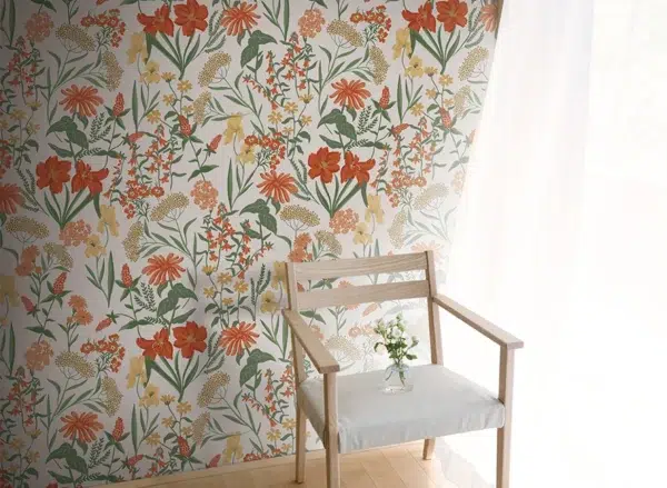 Papel pintado de estampado floral multicolor Sambuco 00092 - Imagen 3