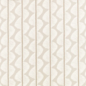 Papel pintado de rayas en color beige Aubin W472/01