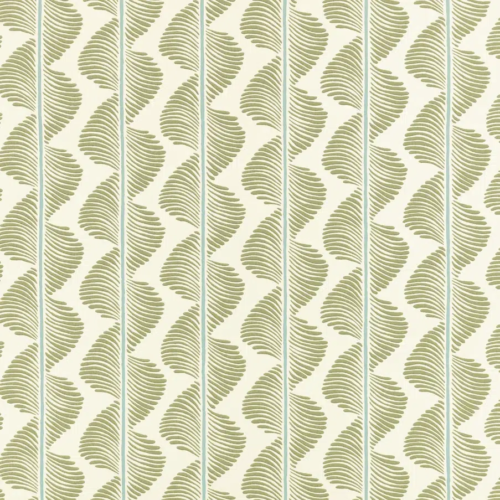 Papel pintado de rayas en color beige Aubin W472/01 18 Papel pintado de rayas en color verde Aubin W472/04