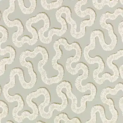 Papel pintado de dibujo abstracto en color beige Kezia W478/02