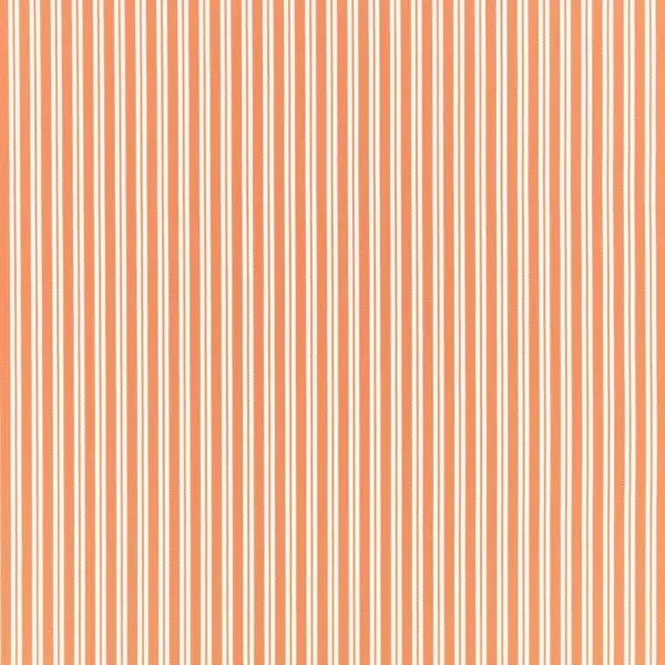 Tela de rayas en color naranja Obie 8052/10