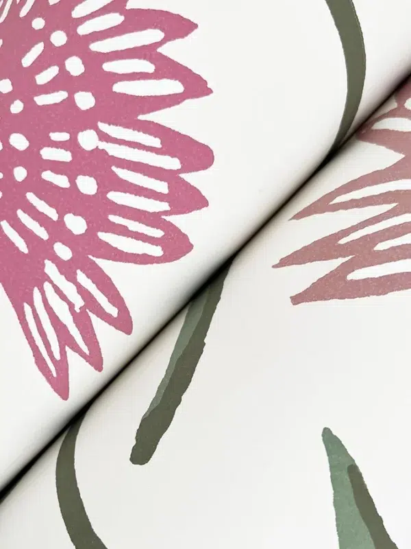Papel pintado de estampado floral en color negro Aster RF7434 - Imagen 24