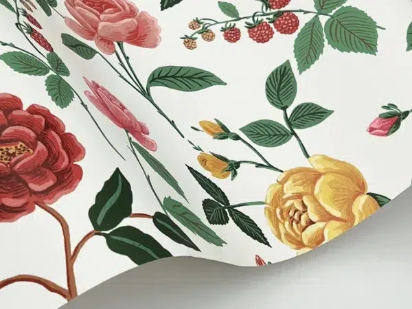 Papel pintado de estampado floral en color negro Roses RF7542 - Imagen 22