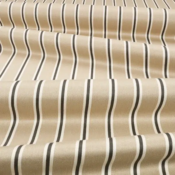 Tela de rayas en color beige Tiva 8054/02