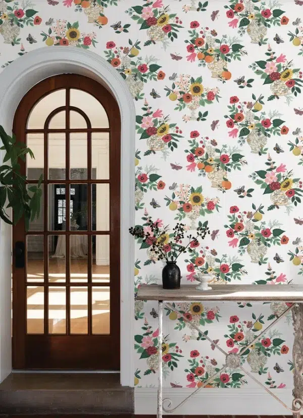 Papel pintado de estampado floral multicolor Flower Studies RF7402 - Imagen 15