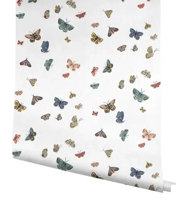 Papel pintado de mariposas en color negro Butterfly House RF7413 - Imagen 17