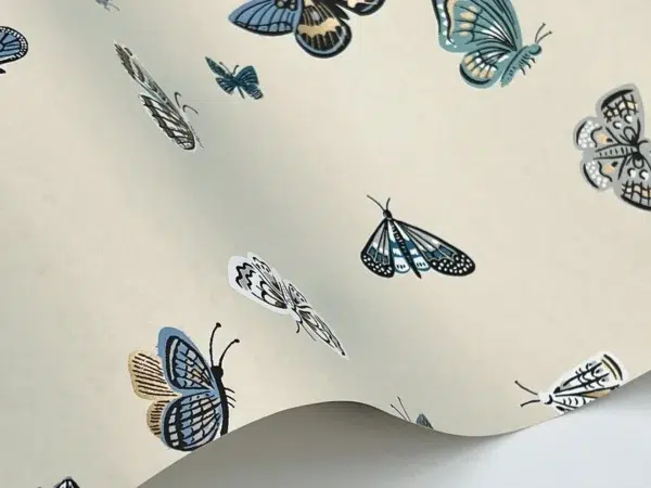 Papel pintado de mariposas en color negro Butterfly House RF7413 - Imagen 22