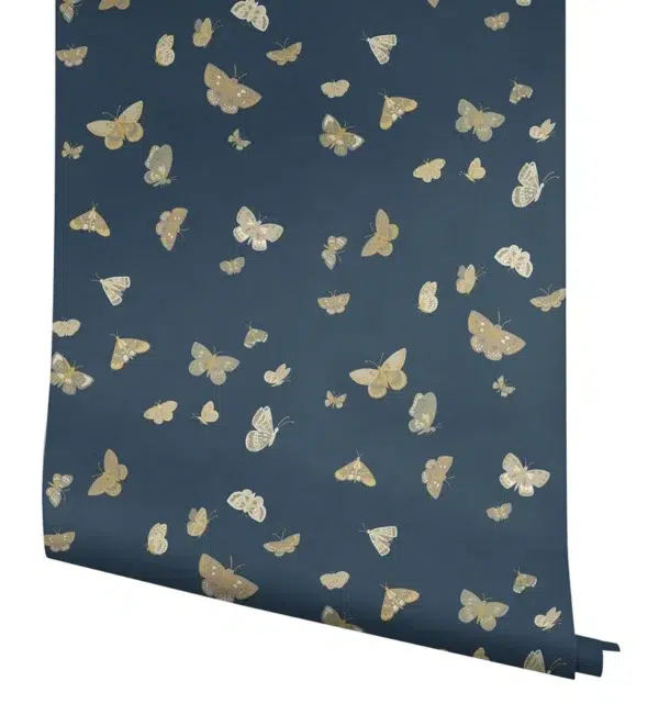 Papel pintado de mariposas en color negro Butterfly House RF7413 - Imagen 13