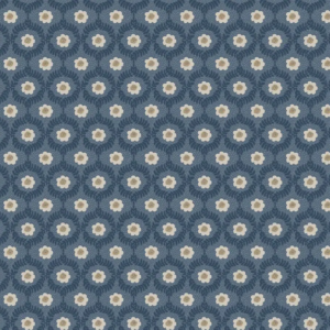 Papel pintado de enredadera en color azul Emma RF7441