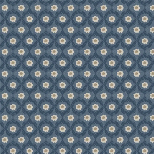 Papel pintado de enredadera en color azul Emma RF7441