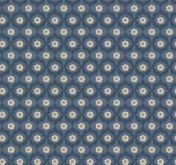 Papel pintado de enredadera en color azul Emma RF7441
