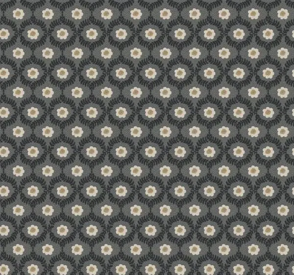 Papel pintado de enredadera en color negro Emma RF7442