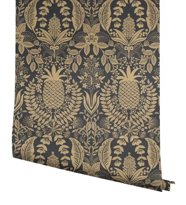Papel pintado de damasco en color amarillo Pineapple Damask RF7481 - Imagen 13