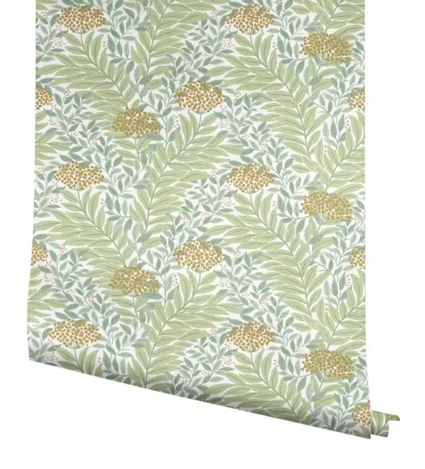Papel pintado de estampado floral en color verde Highgrove RF7503 - Imagen 24