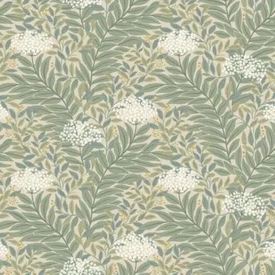 Papel pintado de estampado floral en color beige Highgrove RF7502