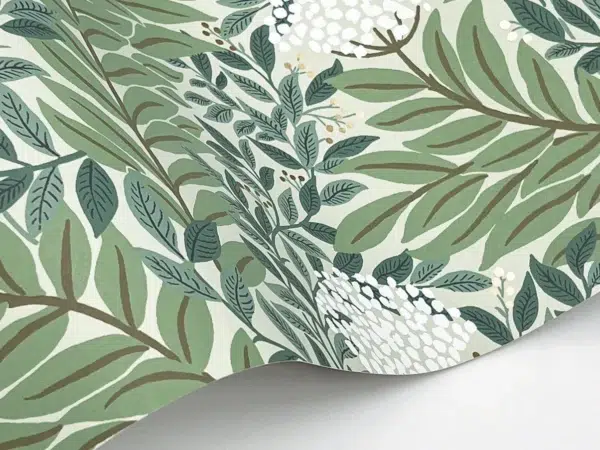 Papel pintado de estampado floral en color verde Highgrove RF7504 - Imagen 14