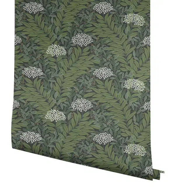 Papel pintado de estampado floral en color verde Highgrove RF7504 - Imagen 5
