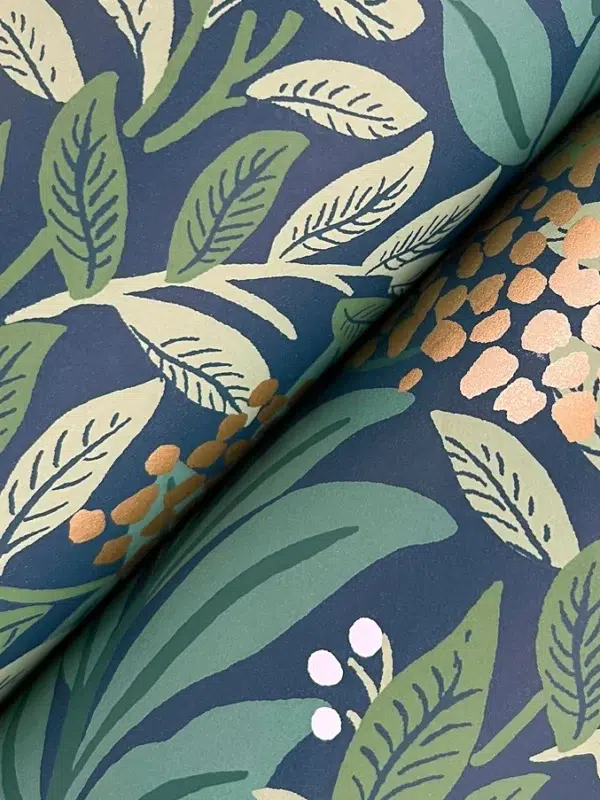 Papel pintado de estampado floral en color verde Highgrove RF7504 - Imagen 16