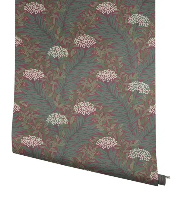Papel pintado de estampado floral en color verde Highgrove RF7504 - Imagen 21