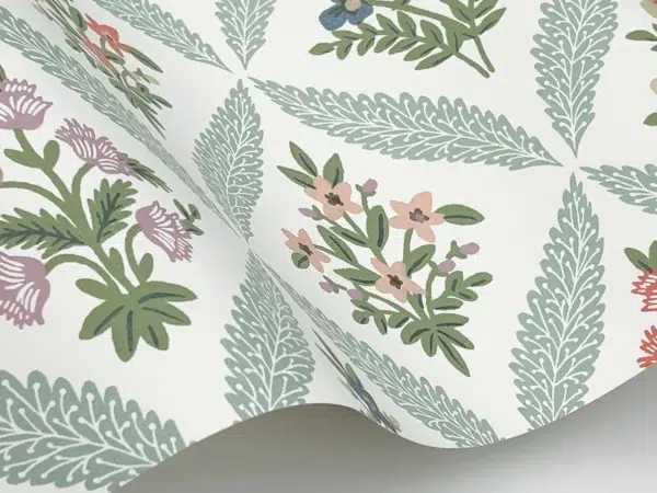 Papel pintado de rombos en color verde Estee Garden RF7513 - Imagen 18