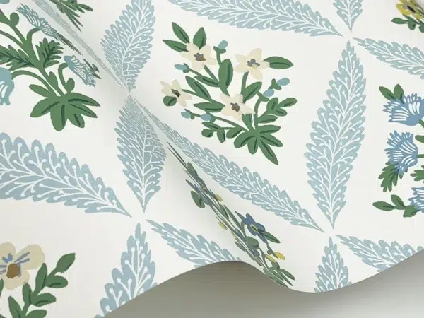 Papel pintado de rombos en color verde Estee Garden RF7513 - Imagen 10